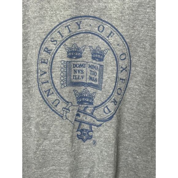 The University Of Oxford Gray Crewneck Sweatshirt Men's Large - Picture 2 of 5